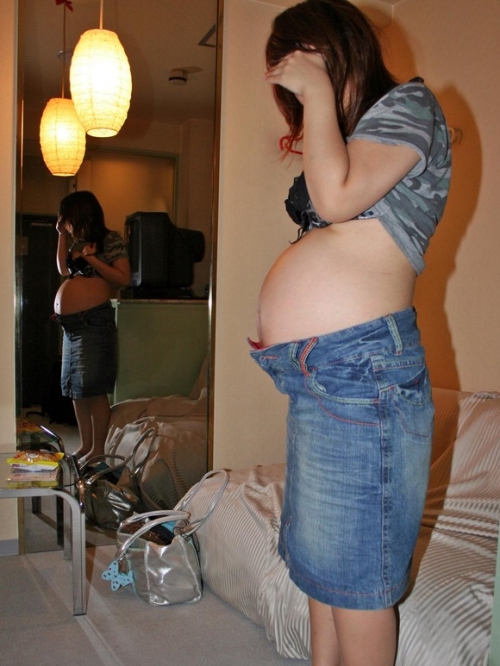 【三次】妊婦さんのエロ画像・5枚目